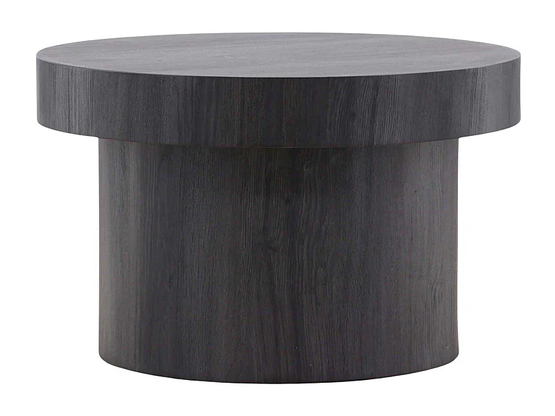 Malung Couchtisch Ø80 cm schwarz.