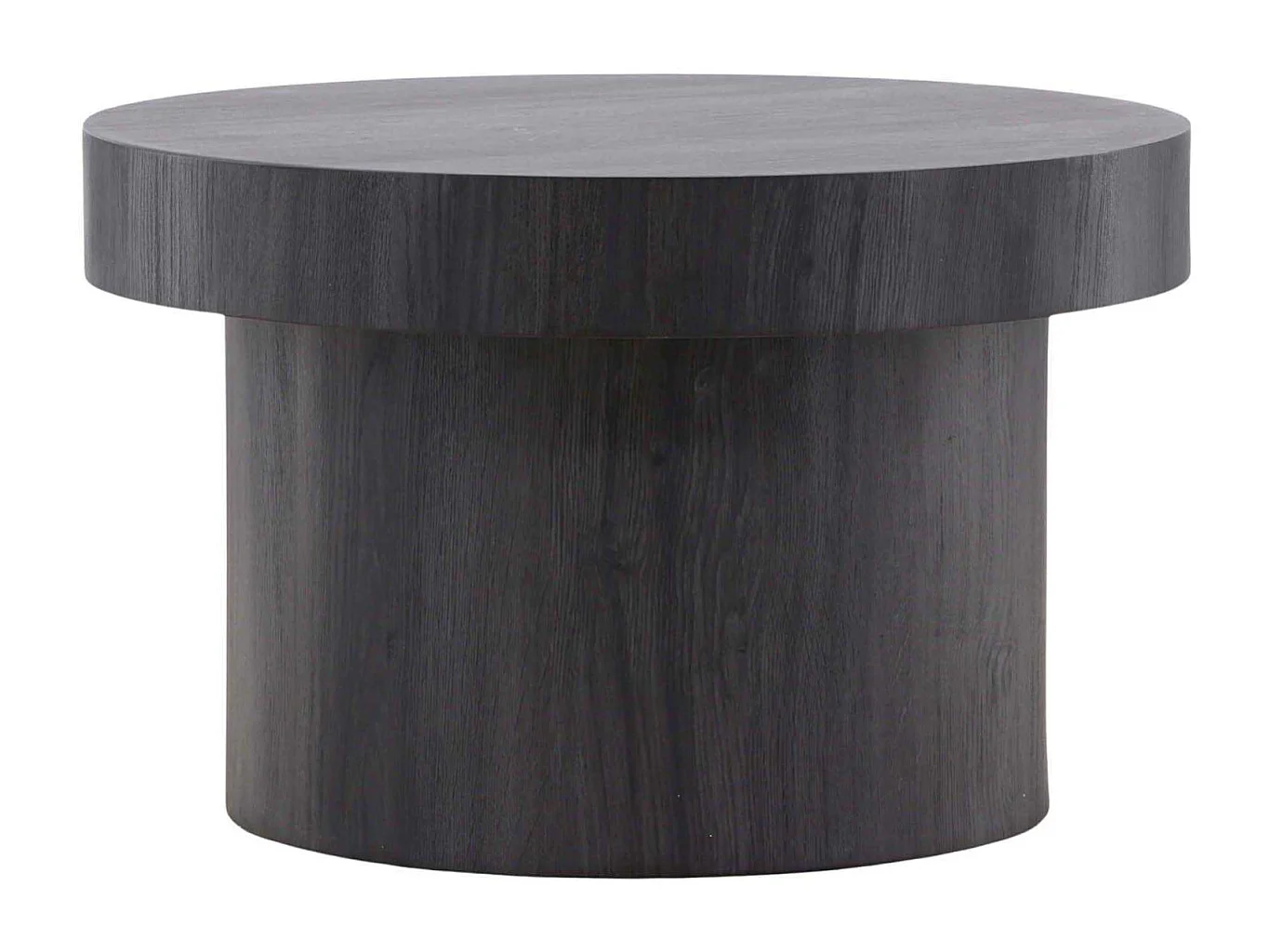Malung table basse Ø80 cm noir.