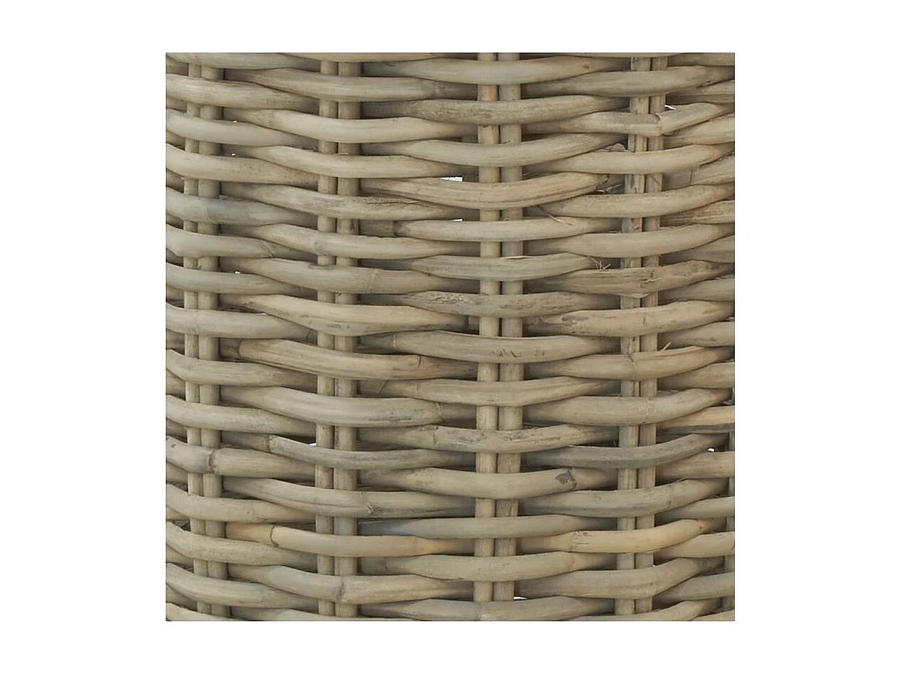 Cache-pots hauts en poelet (Lot de 3) Sable