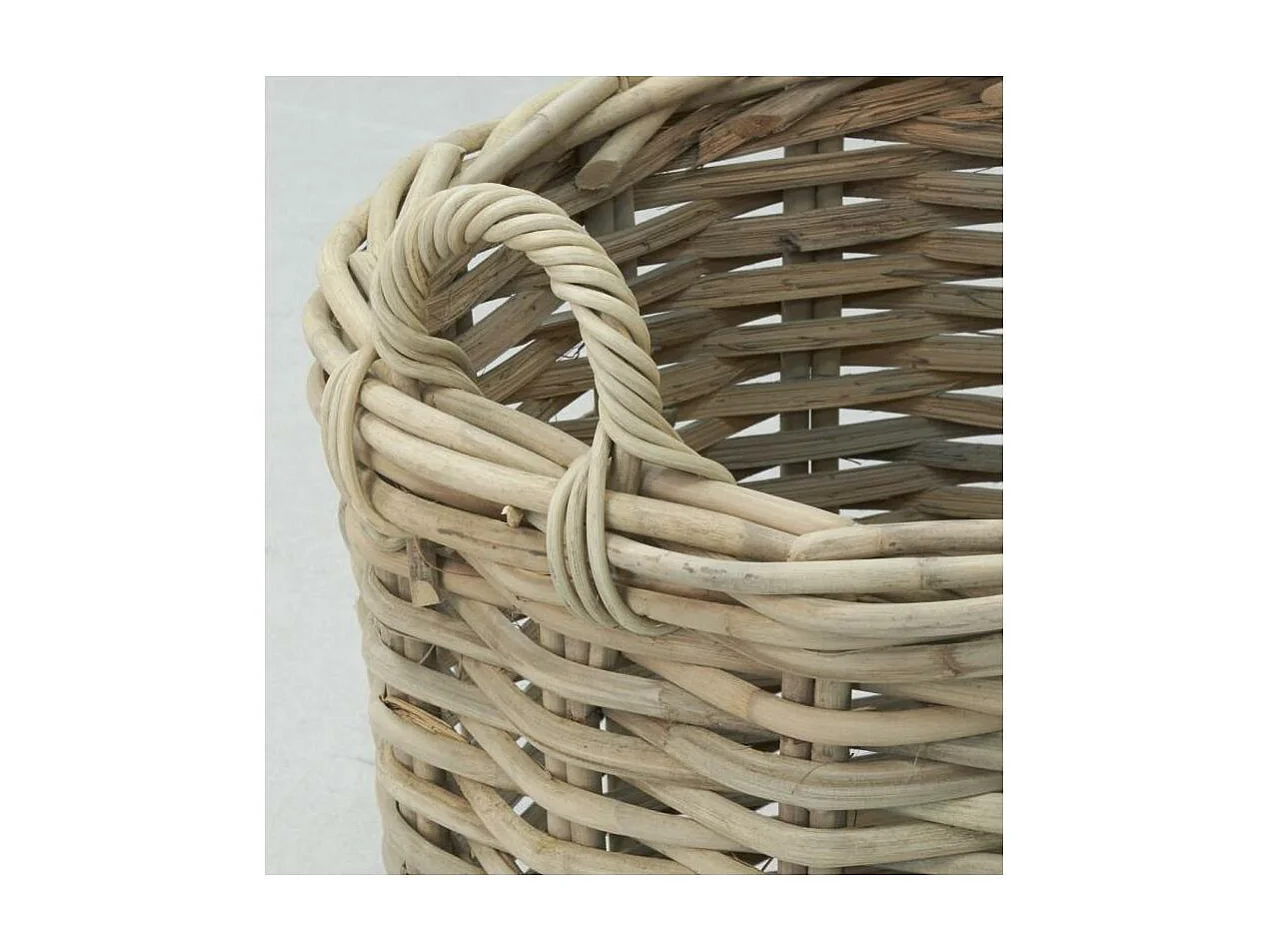 Cache-pots hauts en poelet (Lot de 3) Sable