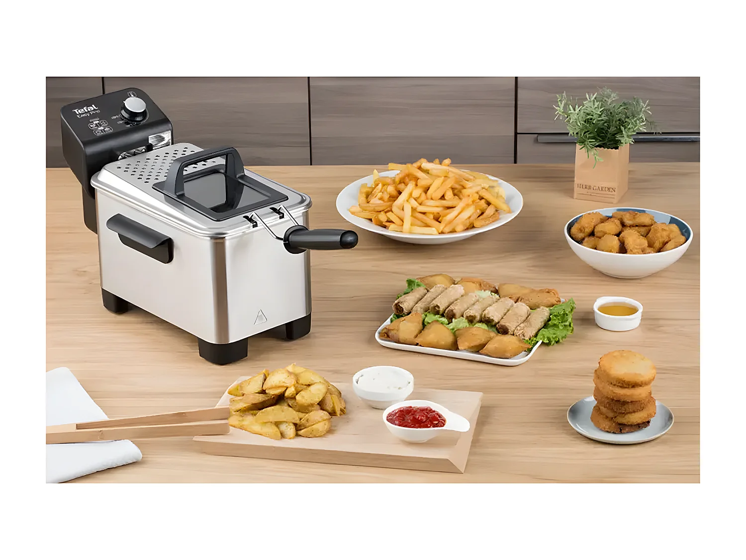 Tefal Friteuse semi pro 3l 2200w inox - fr333070