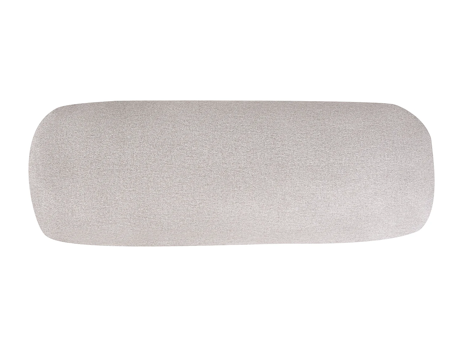 Canapé d'Angle à gauche en Tissu Dossier Rembourré Gris Clair Simos