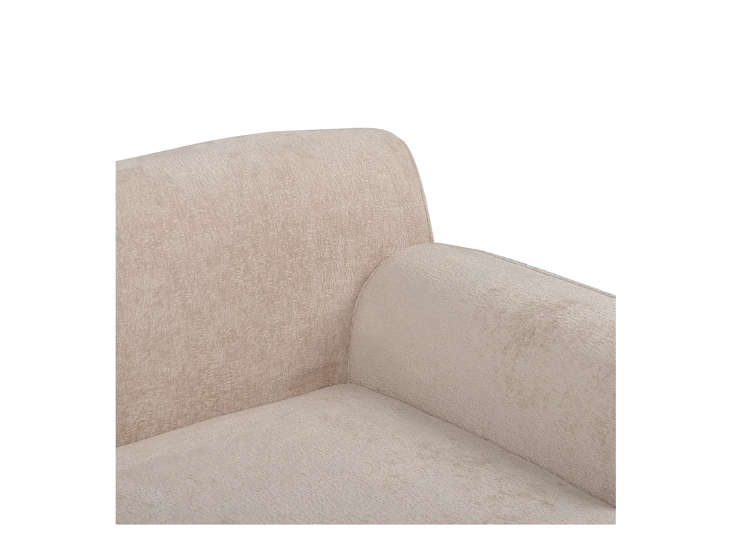 Narożnik SIMOS Szenil Beżowy dla 3 osób Lewostronny