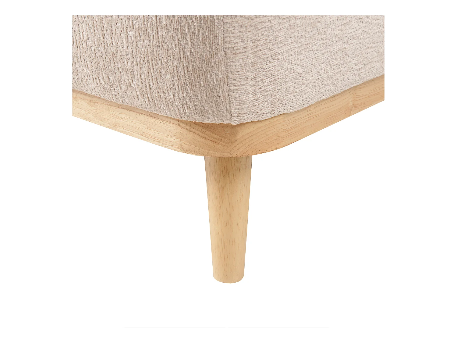 Narożnik SIMOS Szenil Beżowy dla 3 osób Prawostronny