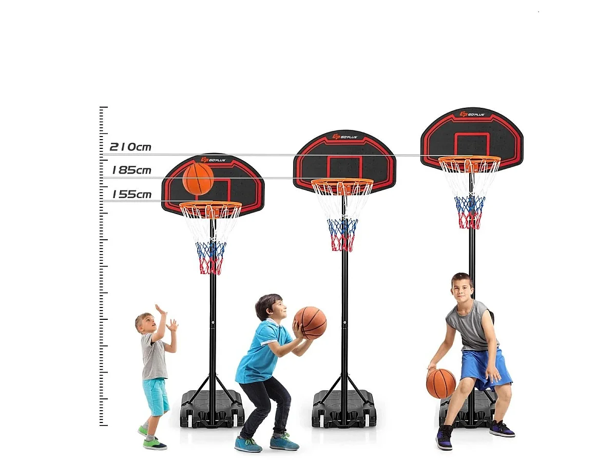 Tragbarer Basketballkorb für Kinder – Basketball-Set