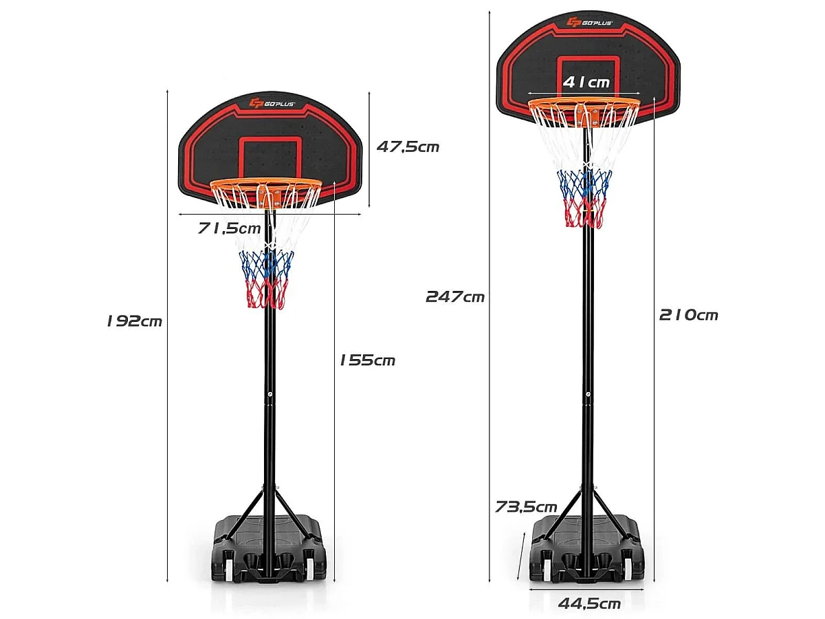 Tragbarer Basketballkorb für Kinder – Basketball-Set