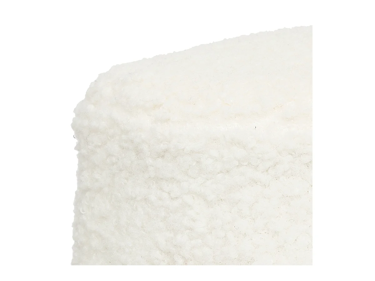 Beistellhocker Inuit Bouclé 35 x 41,5 x 25 cm