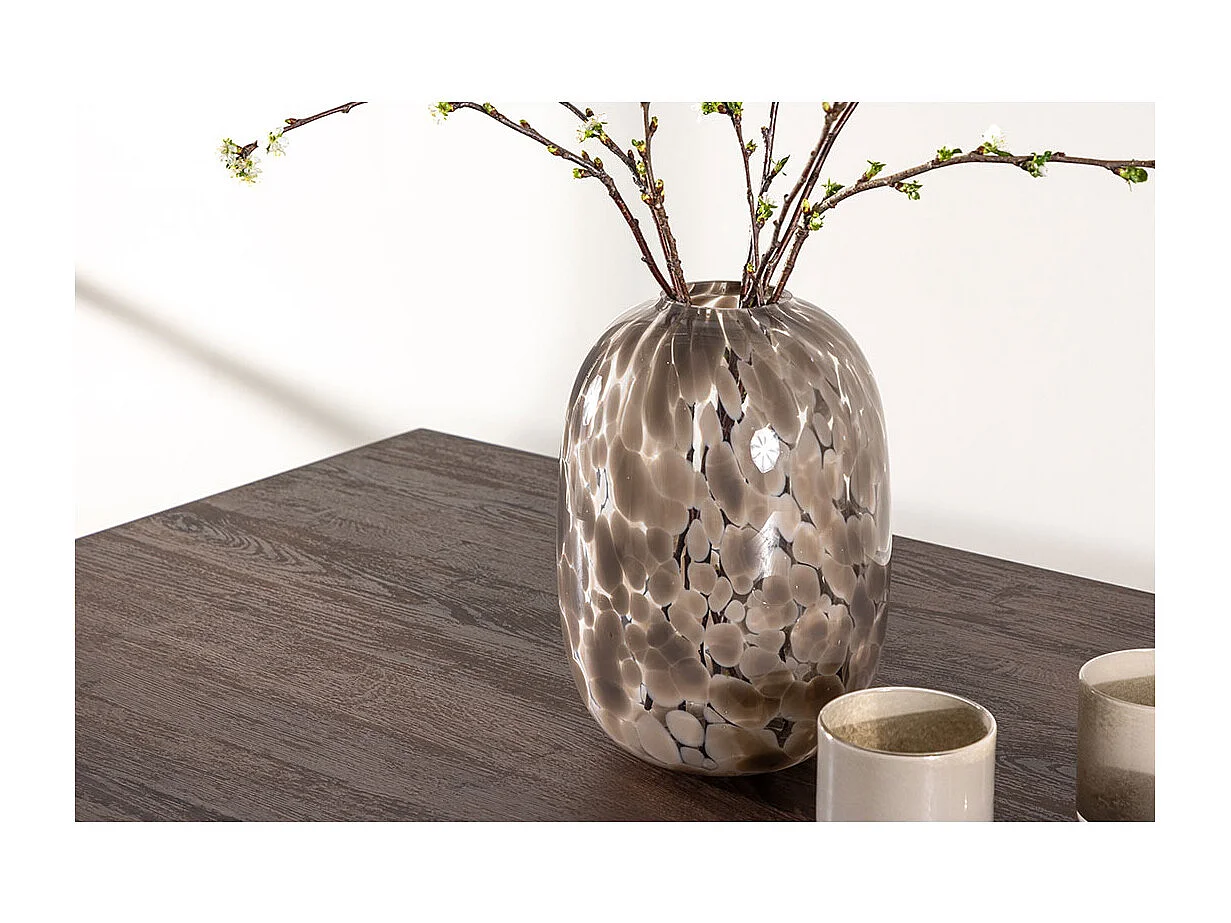 Olivia eetkamertafel 100x210 cm mocca.