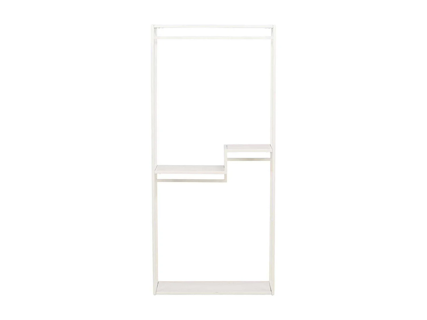 Portant à Vêtements en Métal "Staal" 188cm Beige