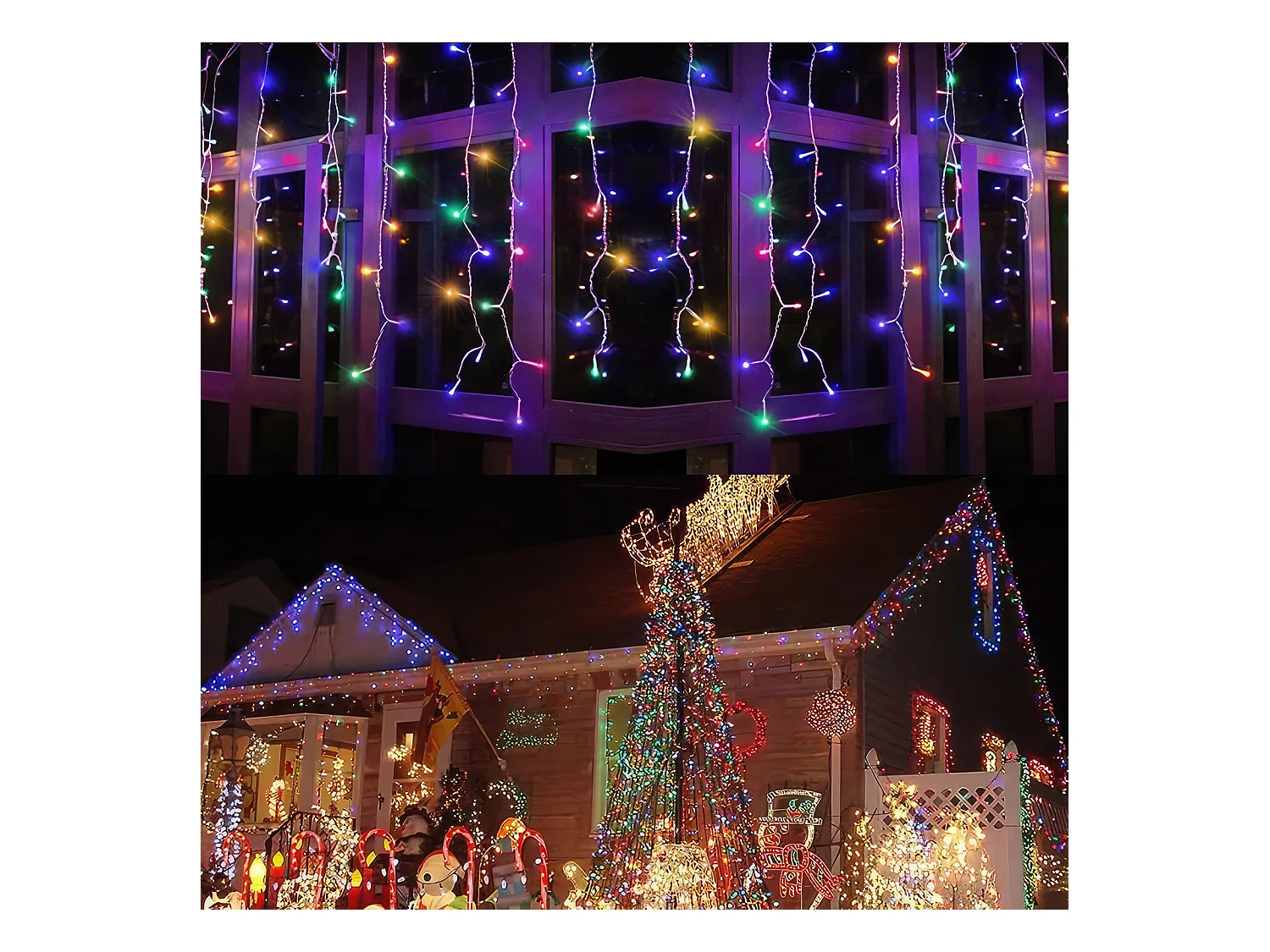 100M 600 LED lichtsnoer carnaval bruiloft buiten binnen tuinverlichting, veelkleurig