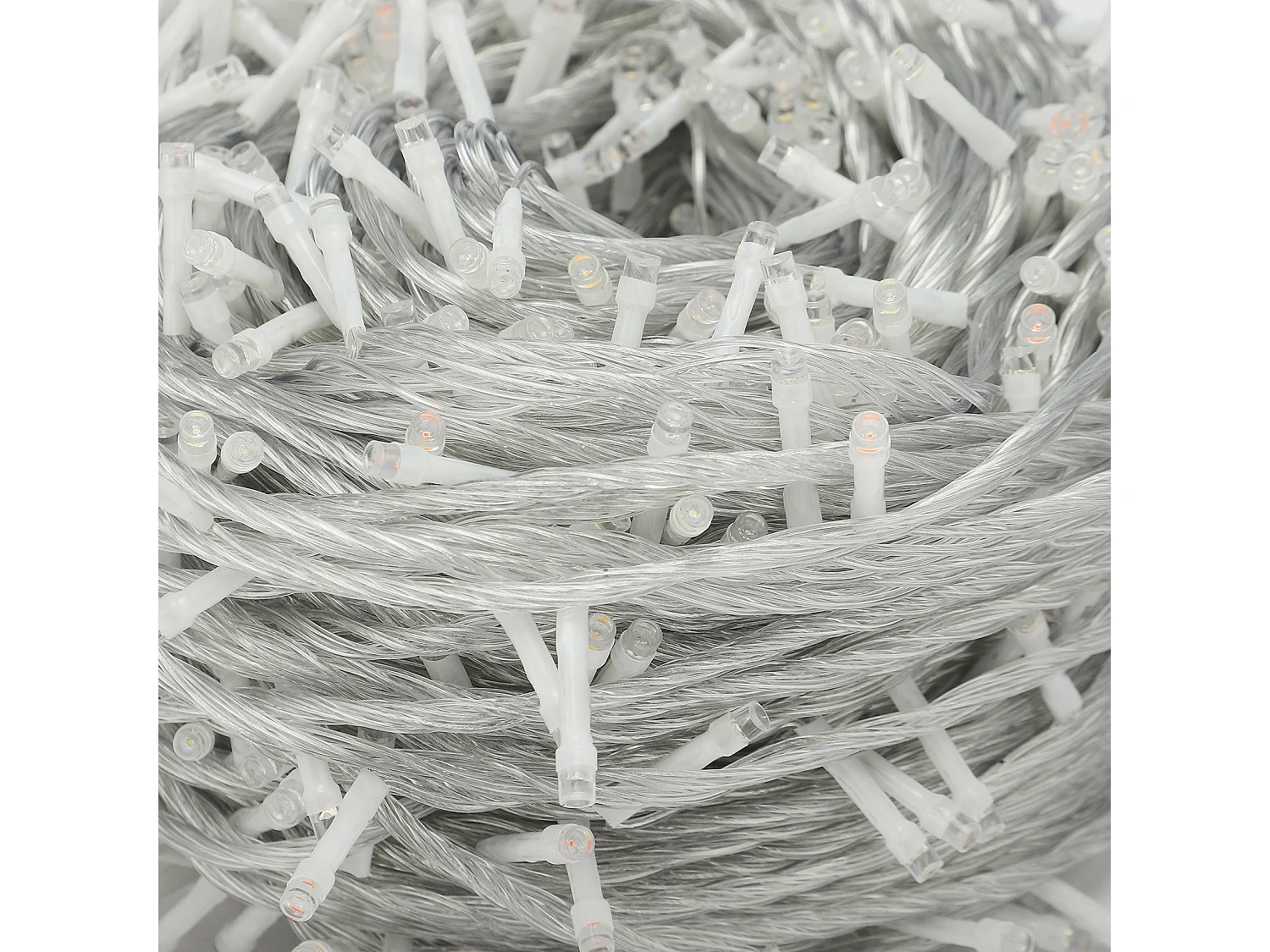 100M 600 LED String Lights Carnevale Matrimonio Esterno Interno Giardino Illuminazione, Bianco