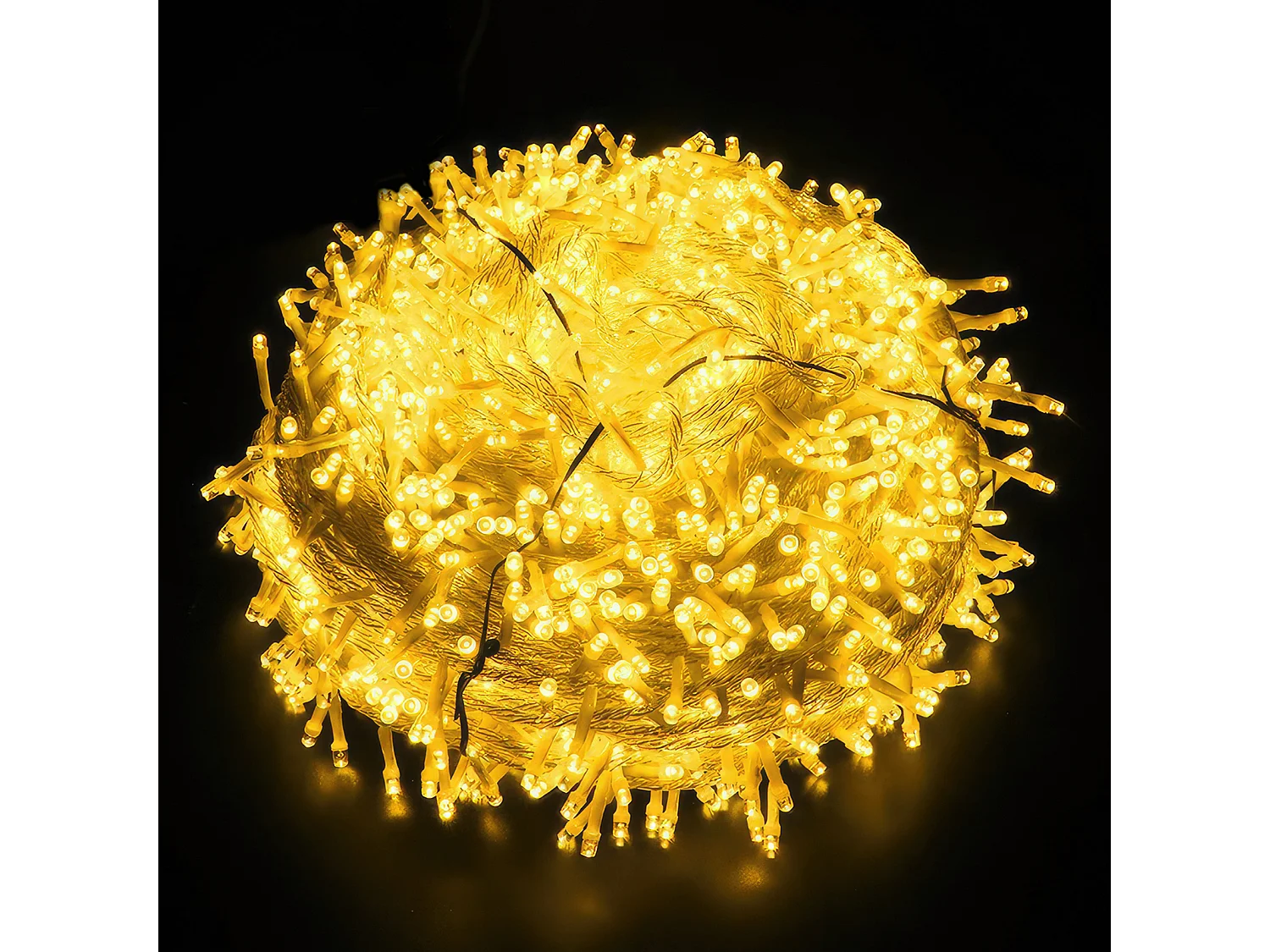 100M 600 LED Guirlande lumineuse Carnaval Mariage Extérieur Intérieur Jardin Éclairage, blanc chaud