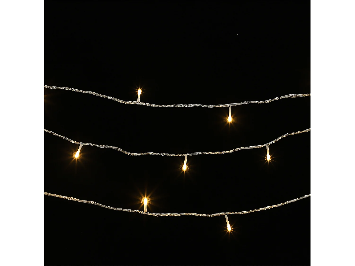 100M 600 LED Guirlande lumineuse Carnaval Mariage Extérieur Intérieur Jardin Éclairage, blanc chaud