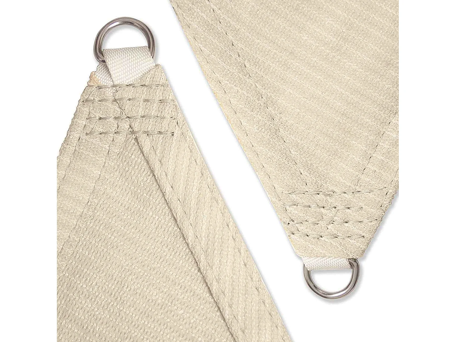 Santa Cruz - Vela triangular de sombreamento 500x500x500 cm em PE 180g/m²