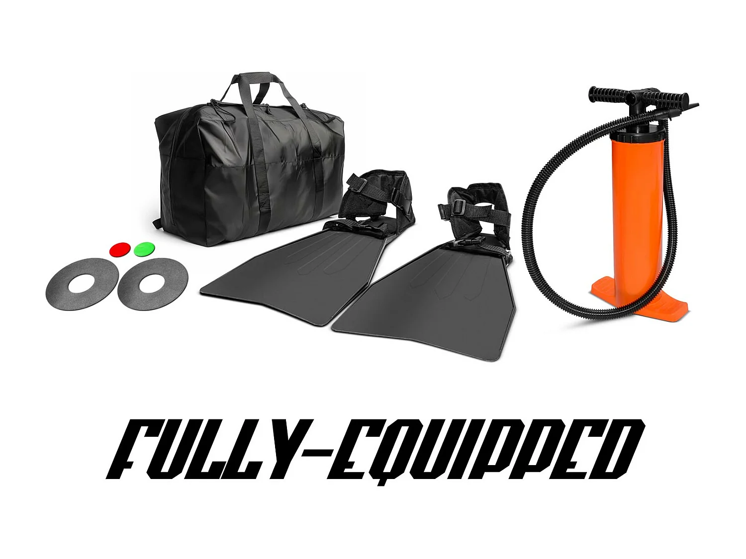 Trawler - Barco de pesca inflável de poliéster com câmara de ar dupla, 110 cm