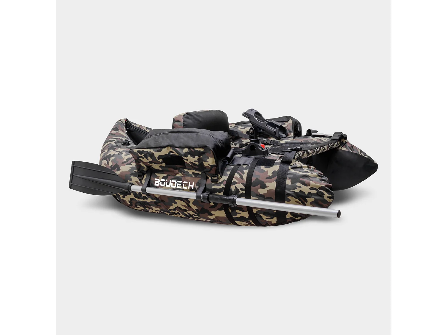 Trawler - Barco de pesca inflável de poliéster com câmara de ar dupla, 110 cm