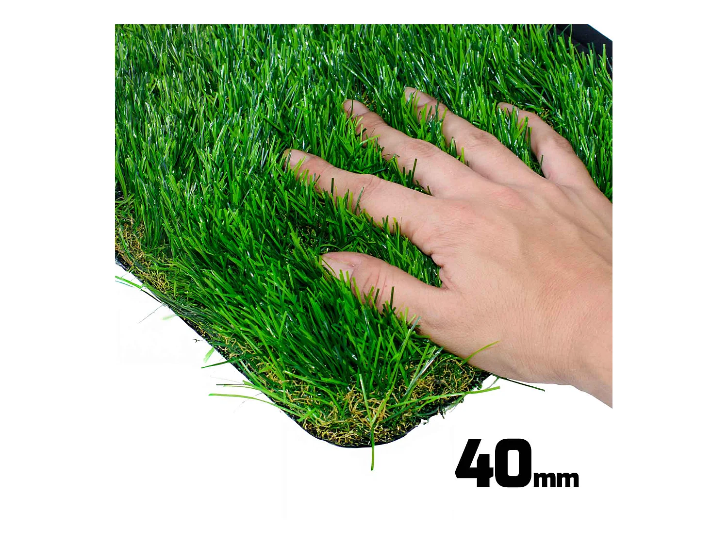 Jieunan 40 - Gazon synthétique PE 1x5m/40mm