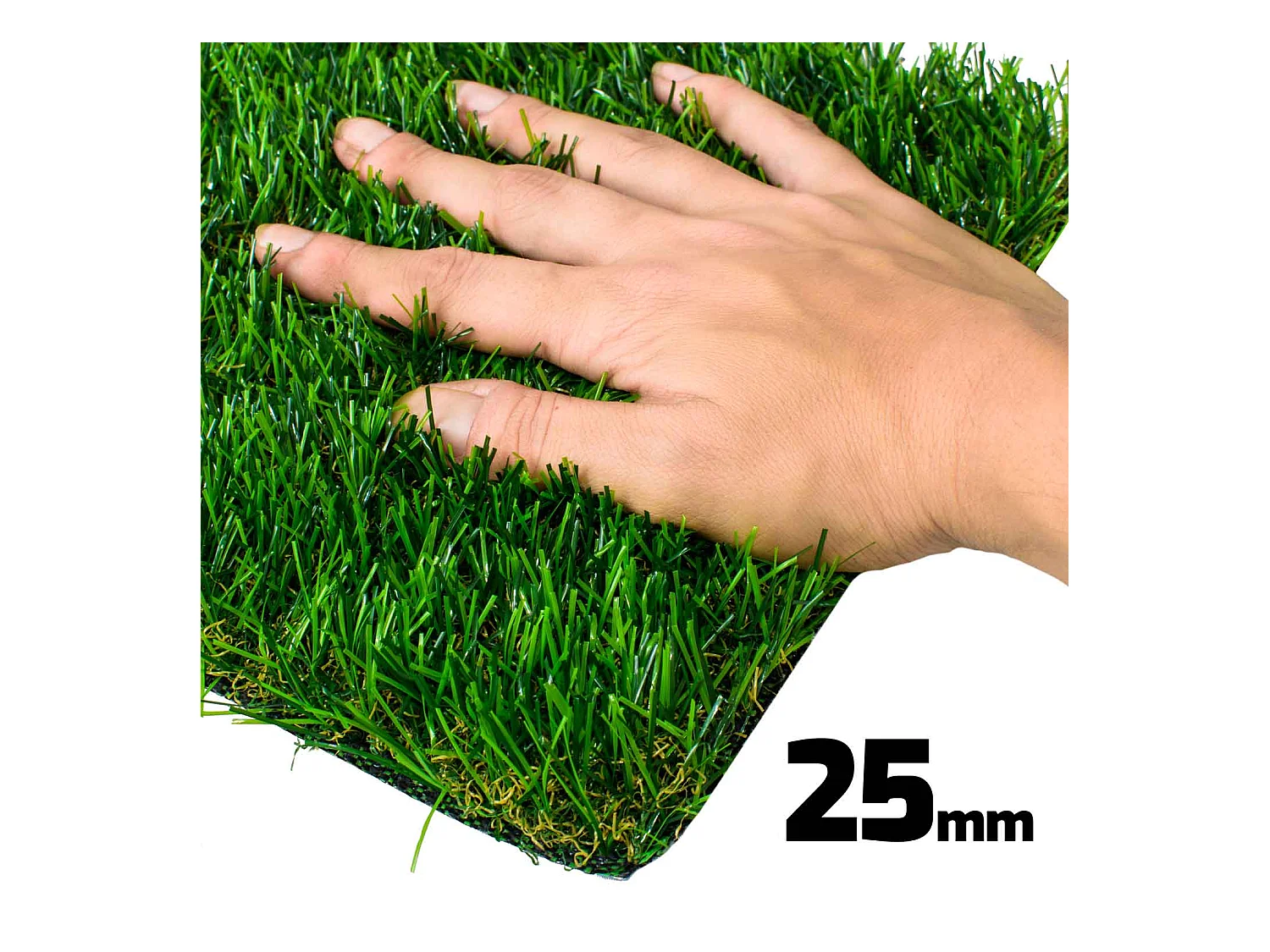 Padang 25 - Gazon synthétique PE 1x5m/25mm