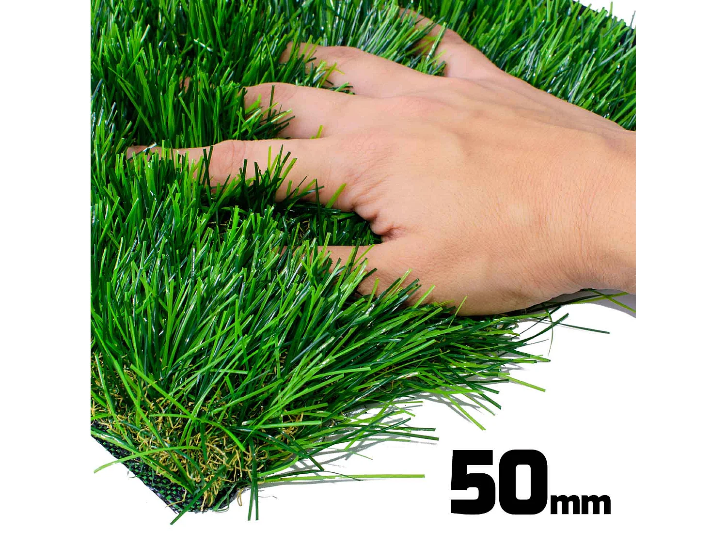 Kit d’échantillons pour pelouses synthétiques Boudech 25/30/40/50 mm