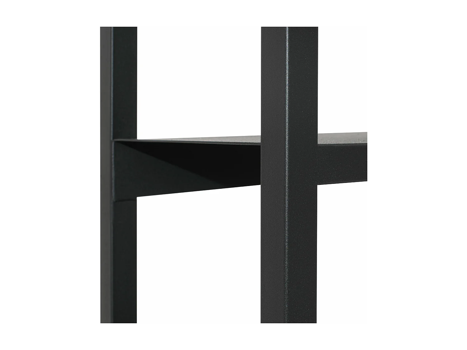 Bandha - Scaffale in metallo con 4 ripiani 85x35x20 cm