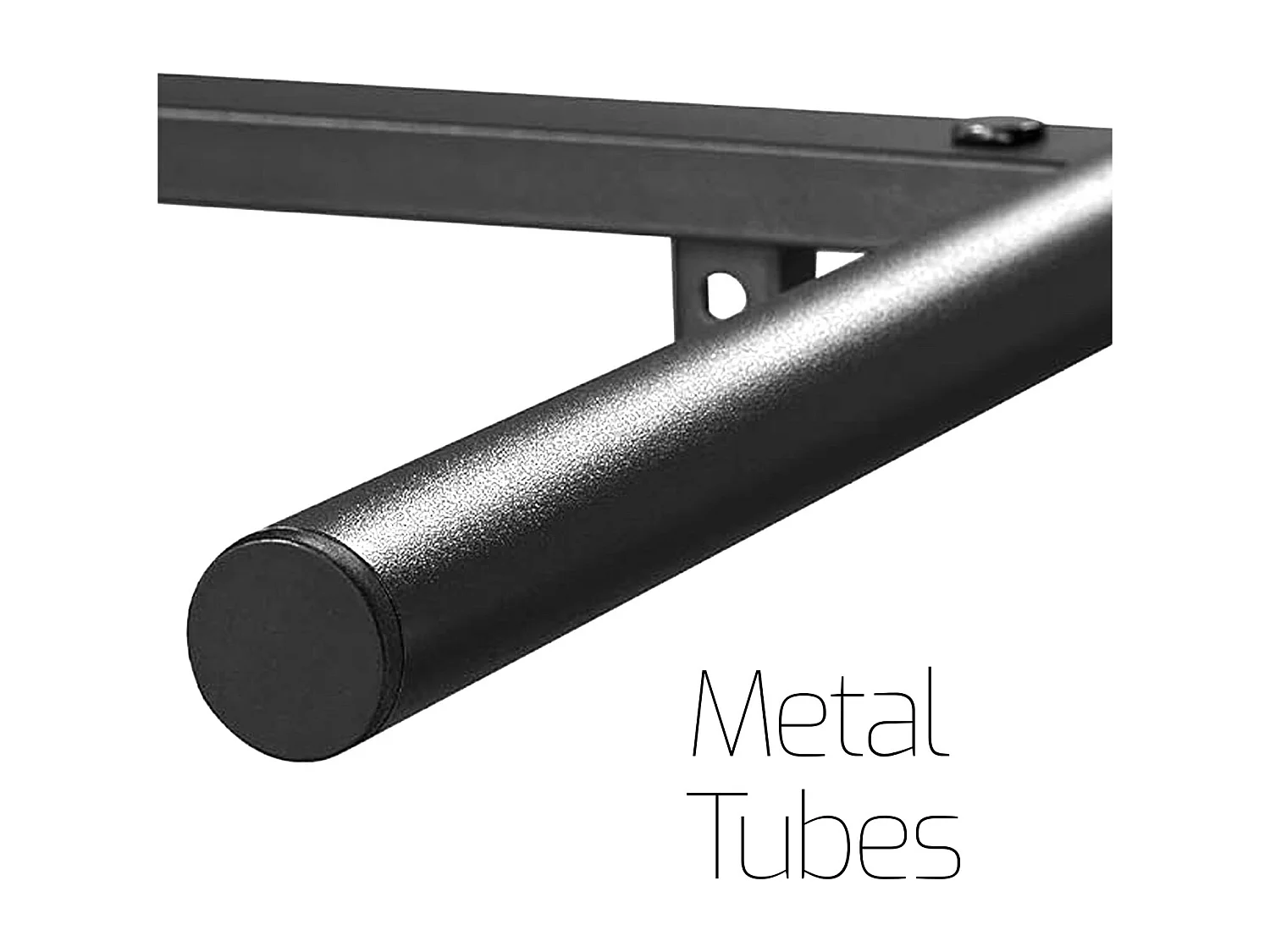 Katla - Estrutura de cama dupla em metal, 167x207 cm