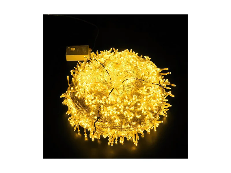 80M 800 LED Lichterkette Karneval Hochzeit Außen Innen Gartenbeleuchtung, Warmweiß