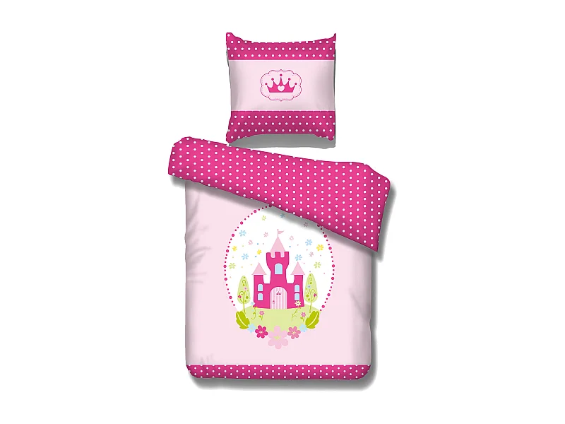 Bettbezug-Set Prinzessin 195x85 cm Baumwolle