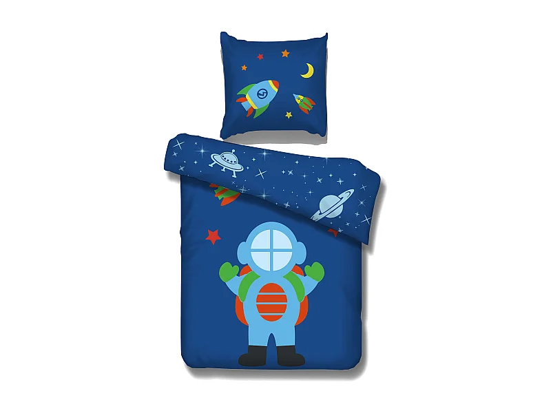 Funda nórdica y funda de almohada Astro 140x200 cm