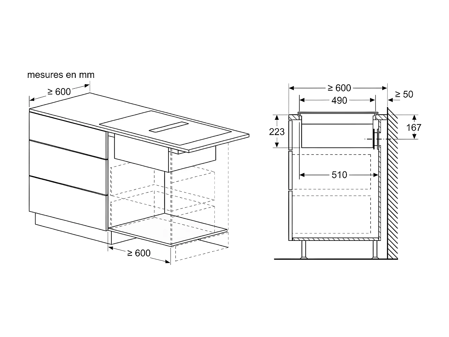 Neff Table de cuisson induction 71cm 7400w 4 feux - V57THQ4L0