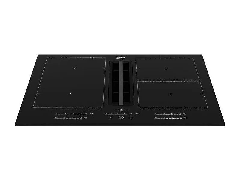 Beko Table de cuisson induction aspirante 60cm 4 feux 7400w - HIXI64700UF1