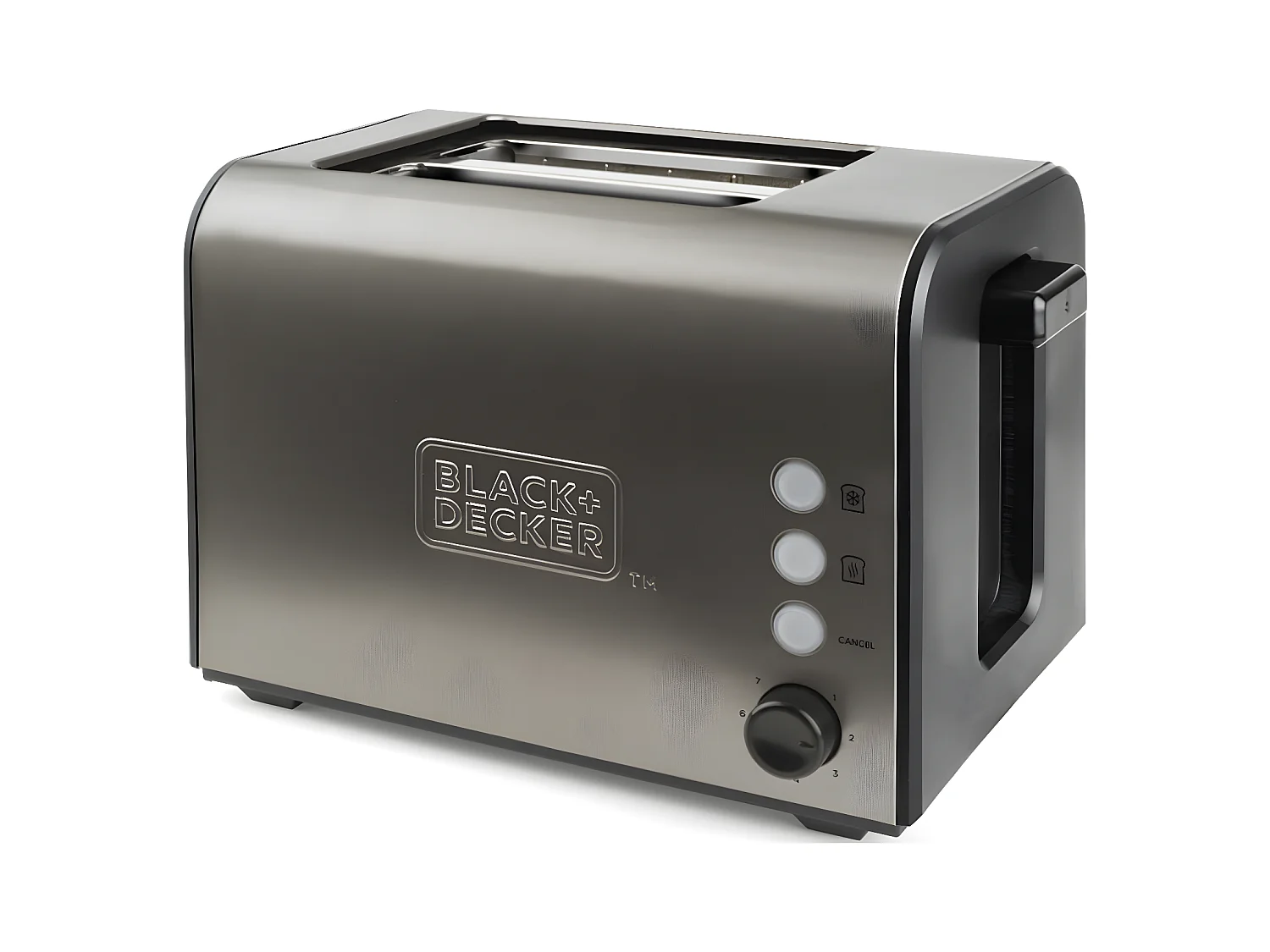 Black+decker Grille-pains 2 fentes 900w gris - BXTO900E