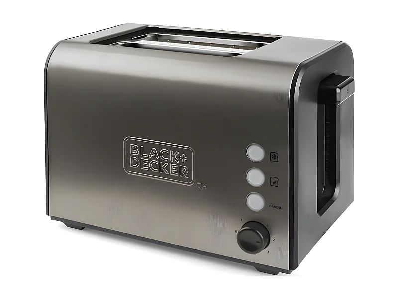 Black+decker Grille-pains 2 fentes 900w gris - BXTO900E