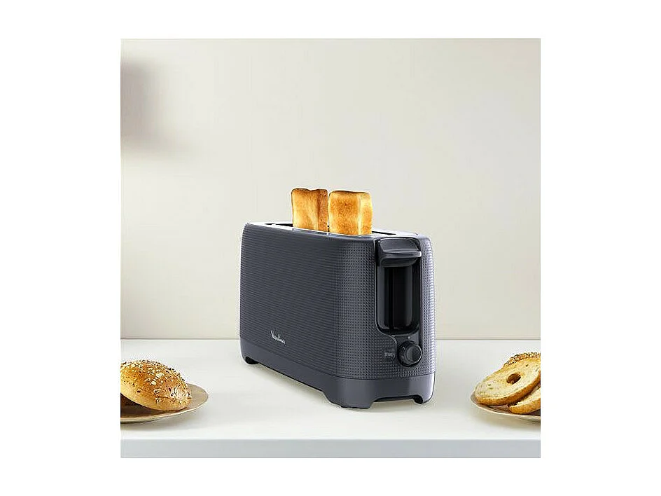 GRILLE PAIN MORNING 1 TRANCHE 850W BLEU NUIT MOULINEX - LS2M0810