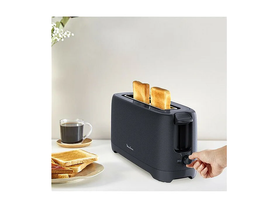 GRILLE PAIN MORNING 1 TRANCHE 850W BLEU NUIT MOULINEX - LS2M0810