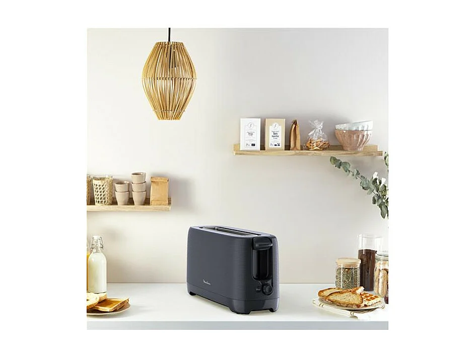 GRILLE PAIN MORNING 1 TRANCHE 850W BLEU NUIT MOULINEX - LS2M0810