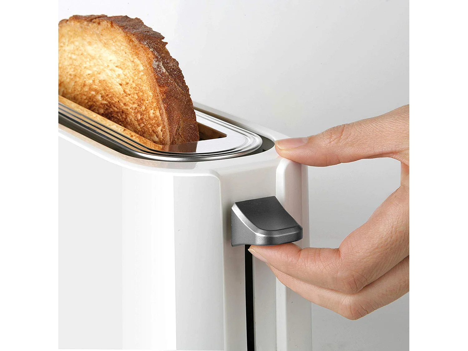 GRILLE PAIN 1T EXTRA LONGUE TRANCHE 1000W BLANC BLACK & DECKER  - BXTO1001E