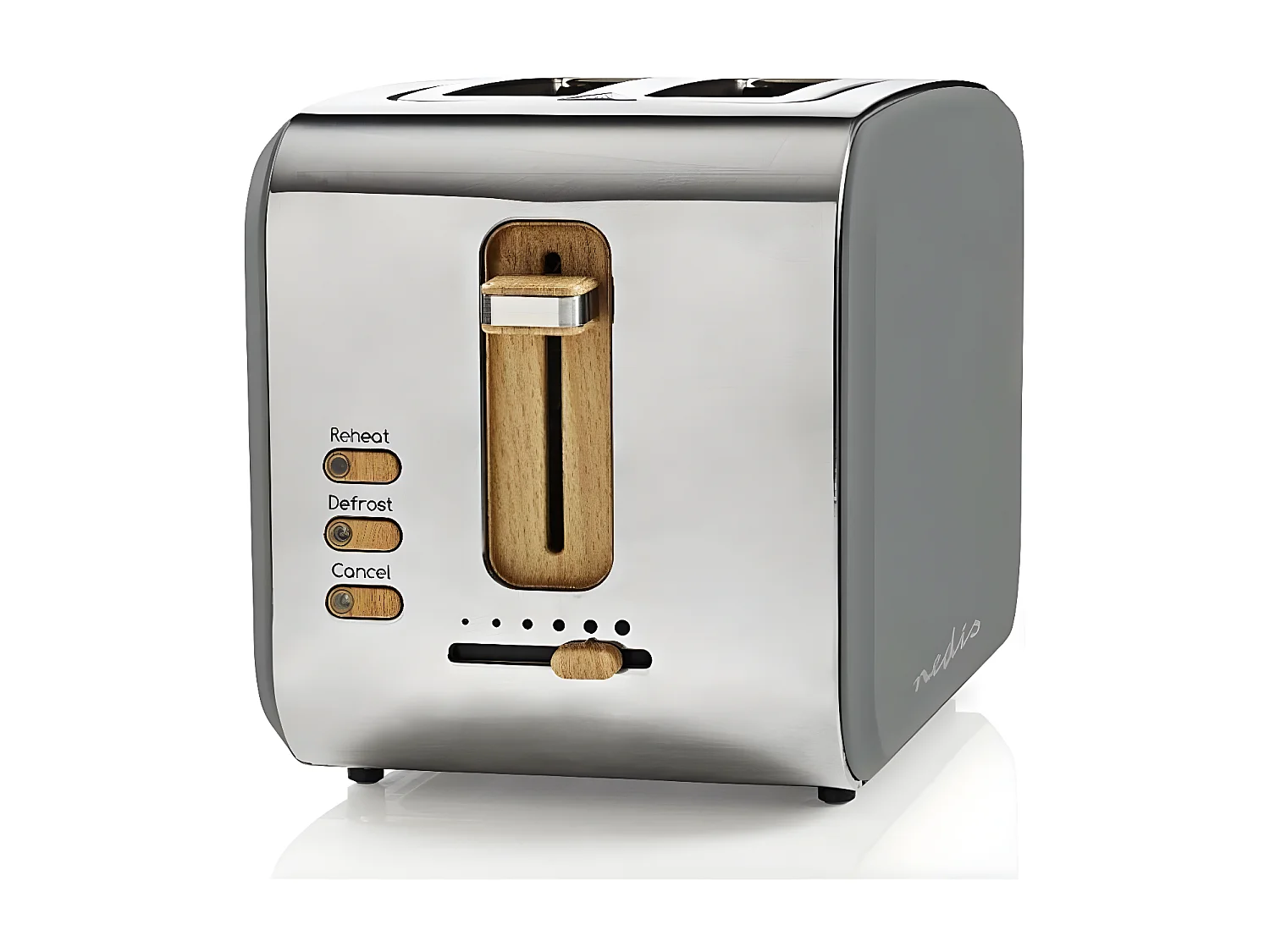 Nedis Gille-pains 2 fentes 900w gris - KABT510EGY