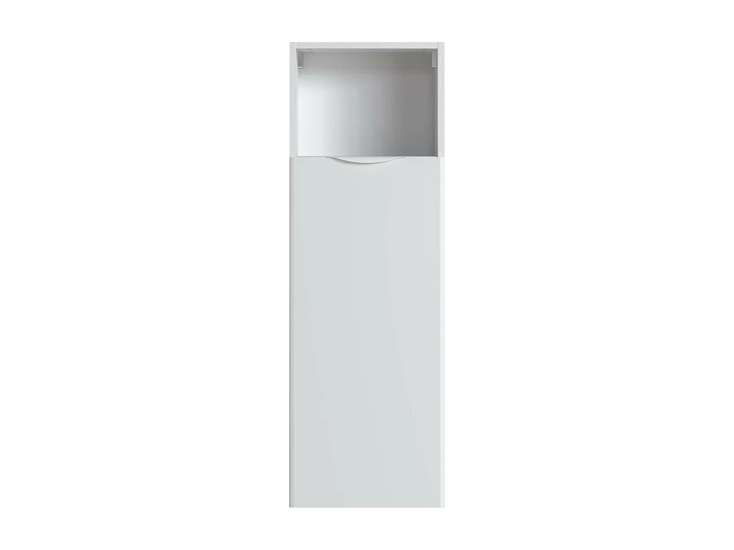 Colonne de salle de bain NIKI 1 porte 120x40x26,5 cm blanc T-BATH