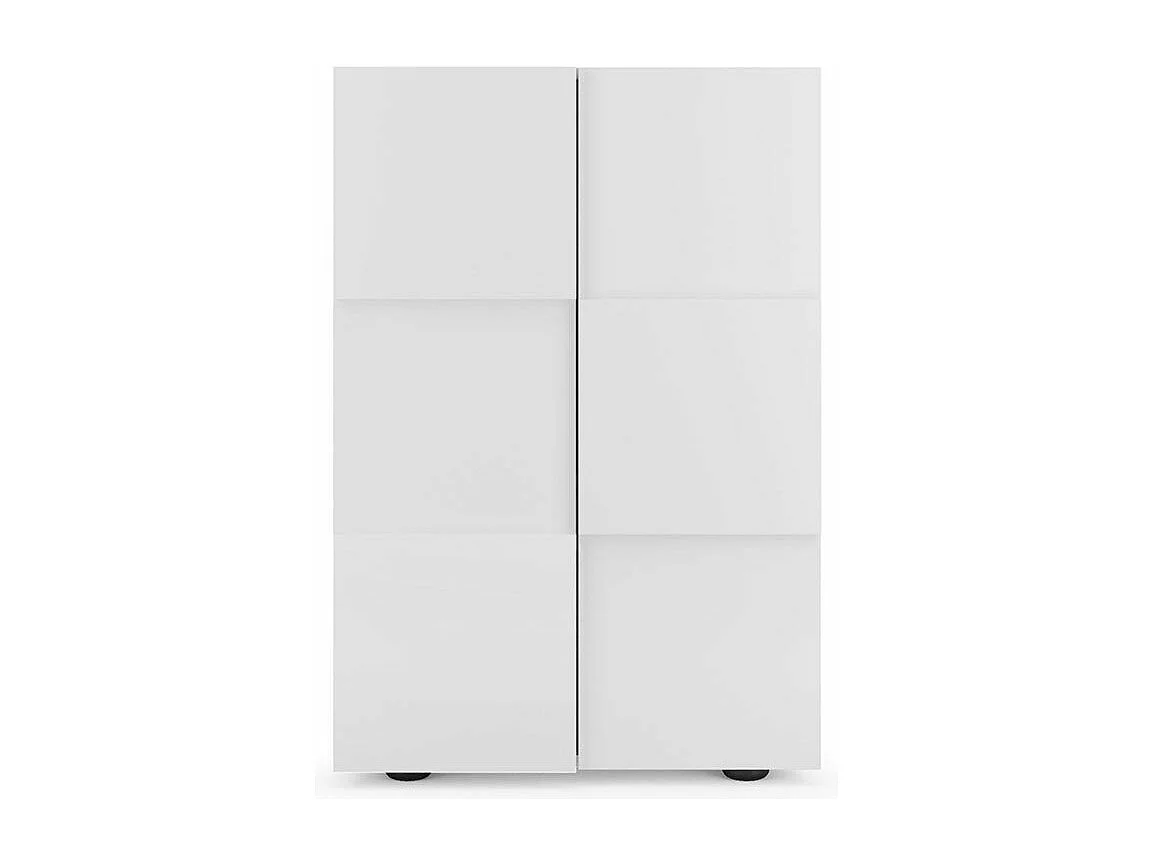 Opbergmeubel met 2 multifunctionele deuren Dama - H115,5 cm