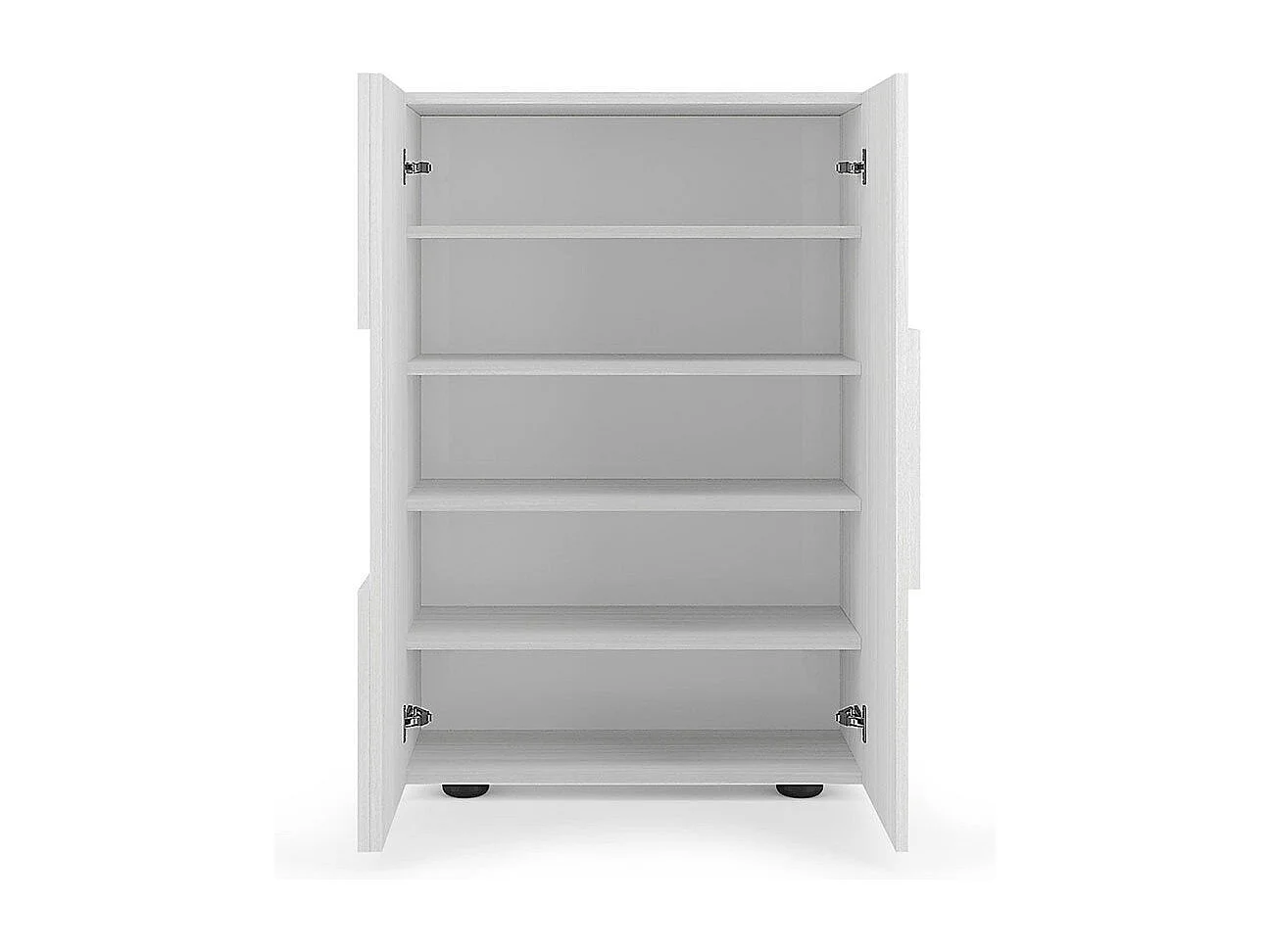 Mueble de almacenamiento de 2 puertas multifuncional Dama - H115,5 cm