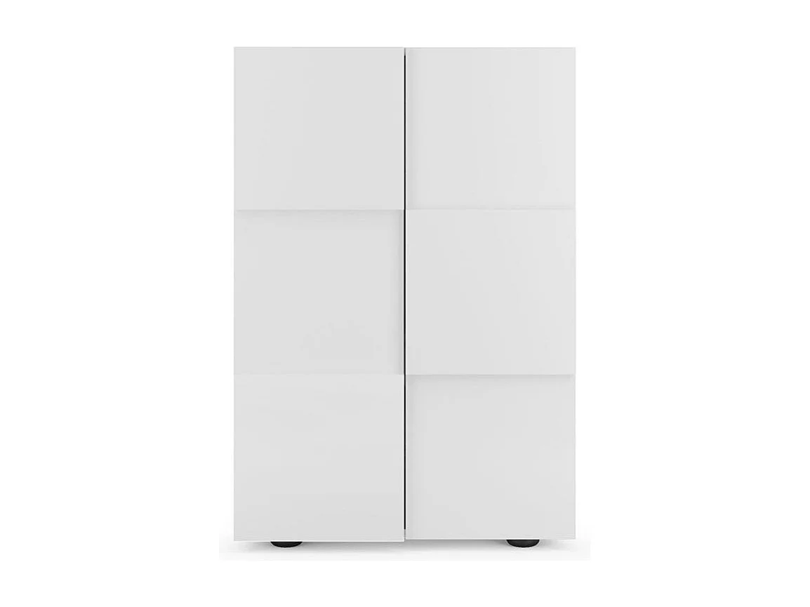 Mueble de almacenamiento de 2 puertas multifuncional Dama - H115,5 cm
