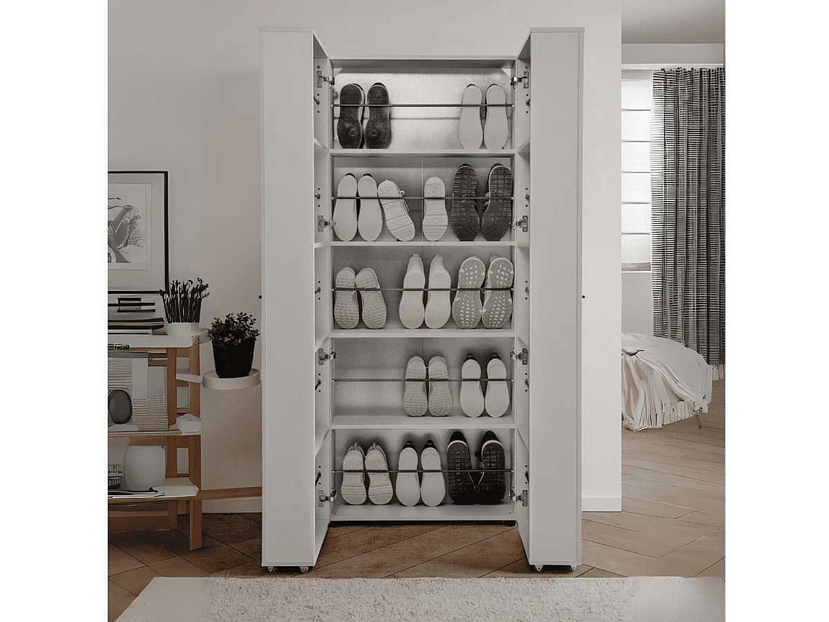 Armadio per scarpe 15 scomparti Lugo - L74 cm