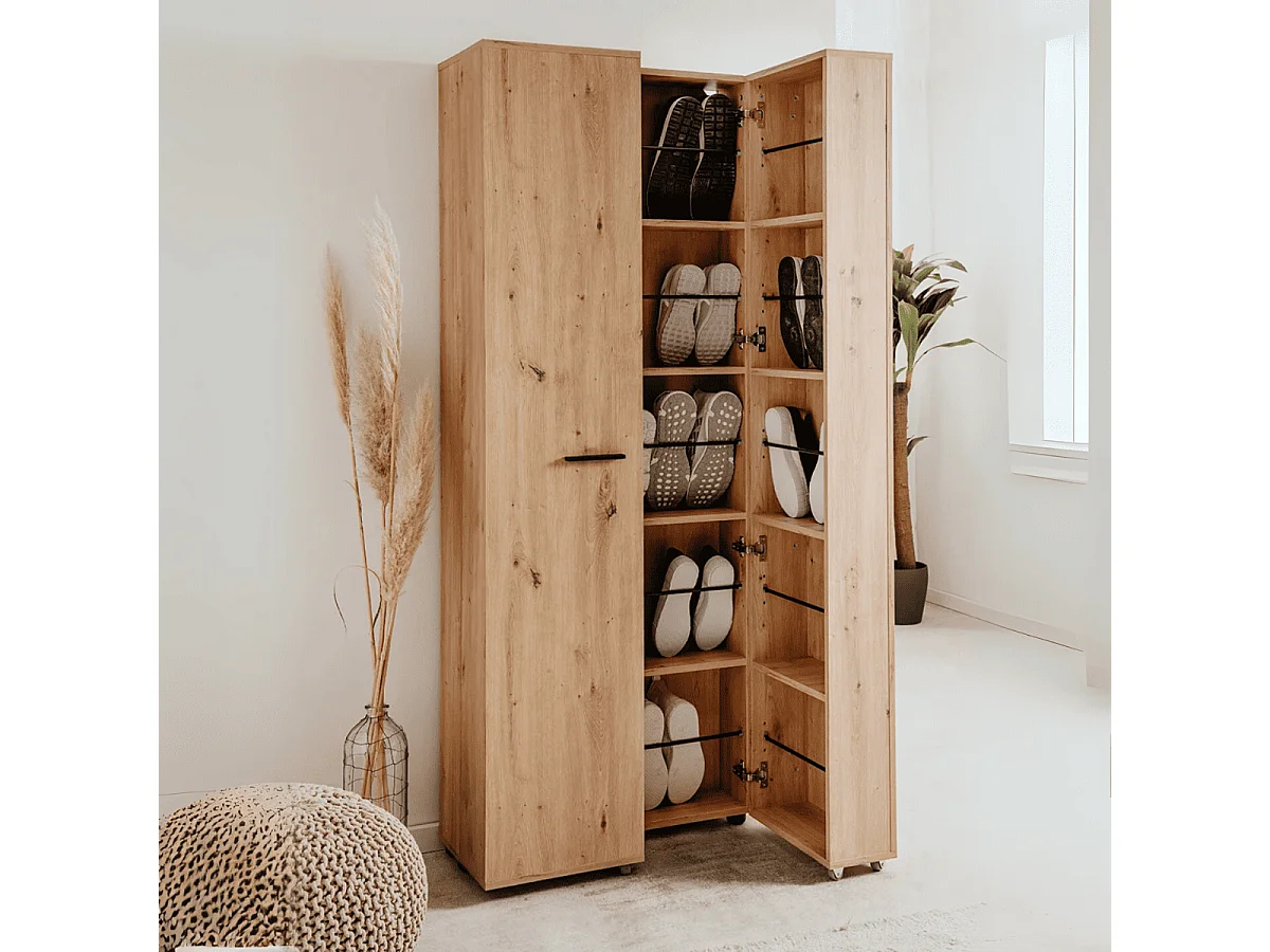 Schuhschrank 15 Fächer Lugo - L74 cm