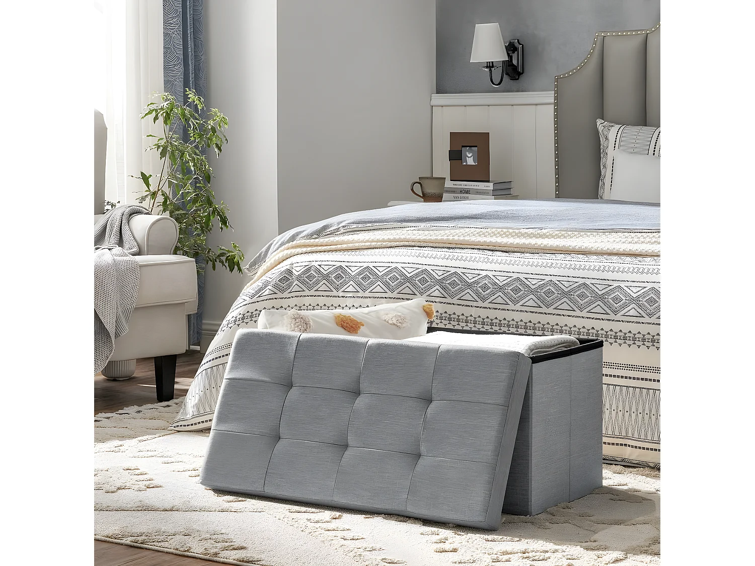 Coffre de rangement - L76 cm