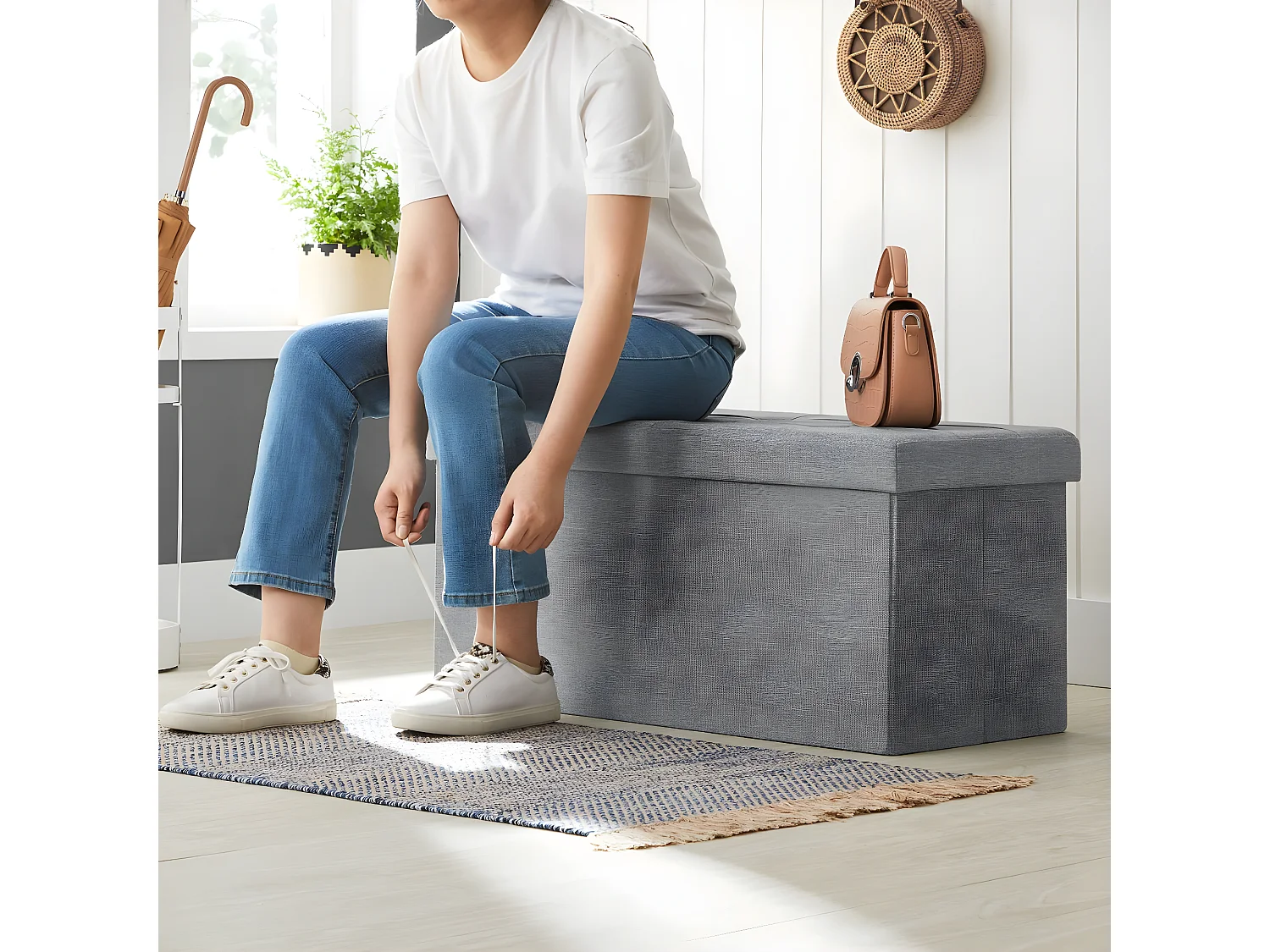 Coffre de rangement - L76 cm