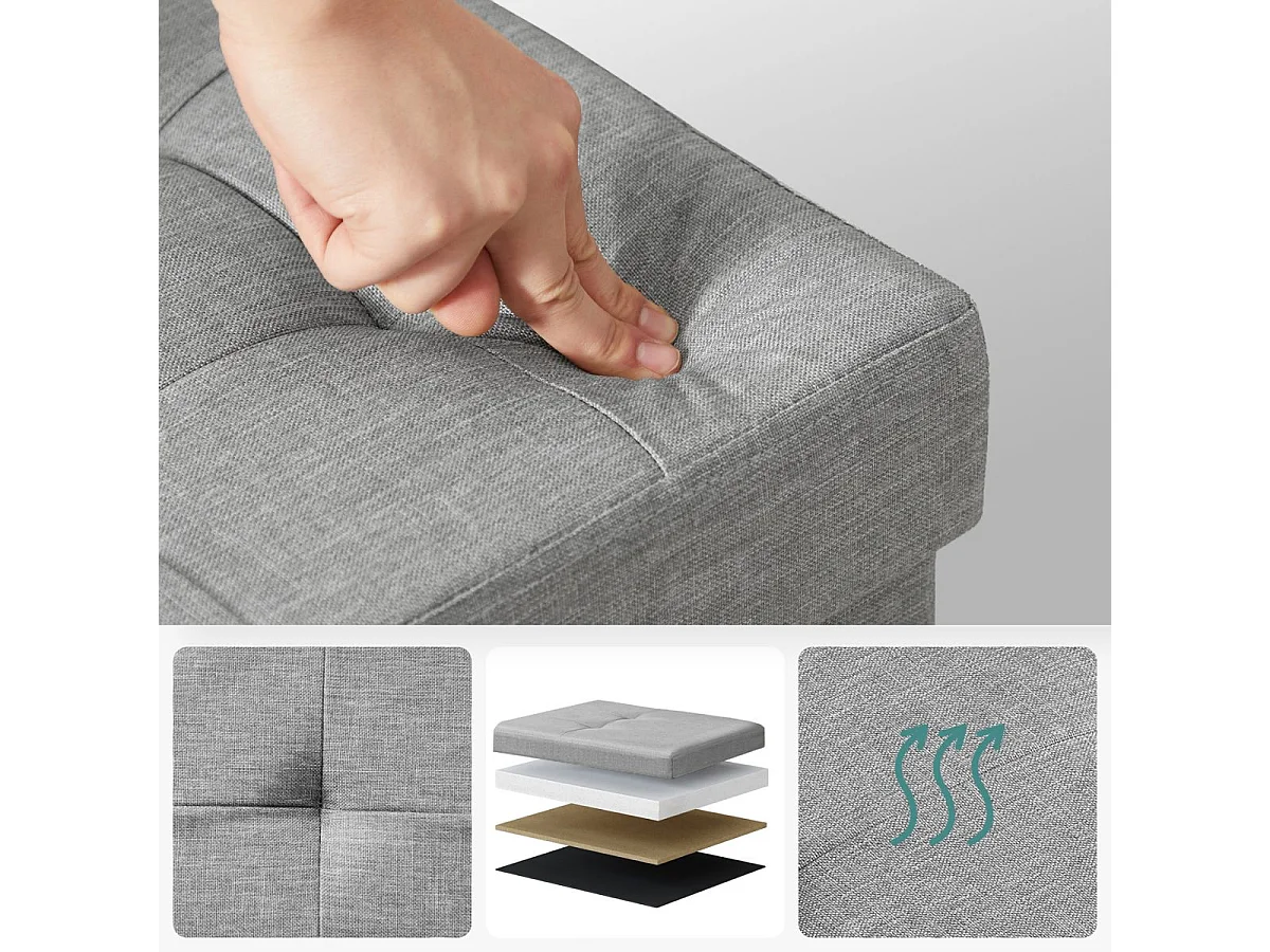 Skrzynia do przechowywania - L76 cm