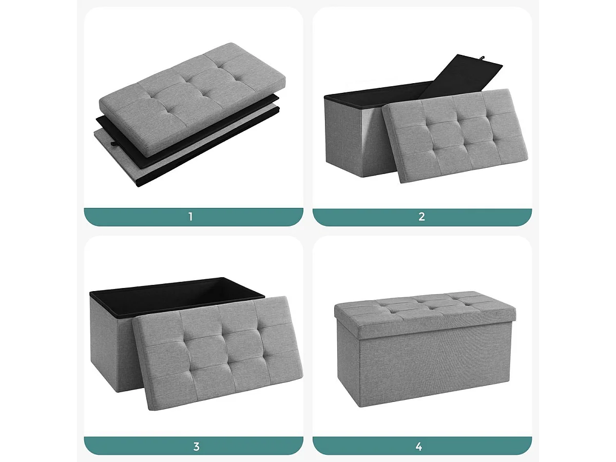 Skrzynia do przechowywania - L76 cm