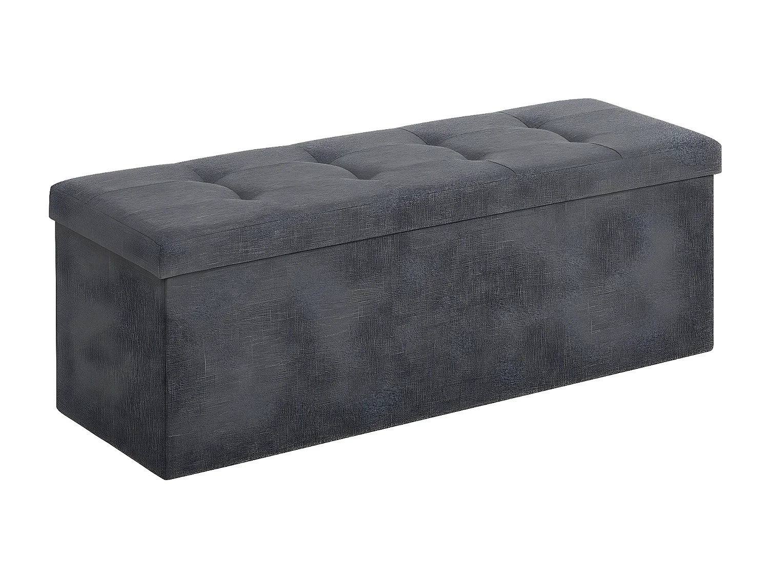 Coffre de rangement capitonné - L110 cm