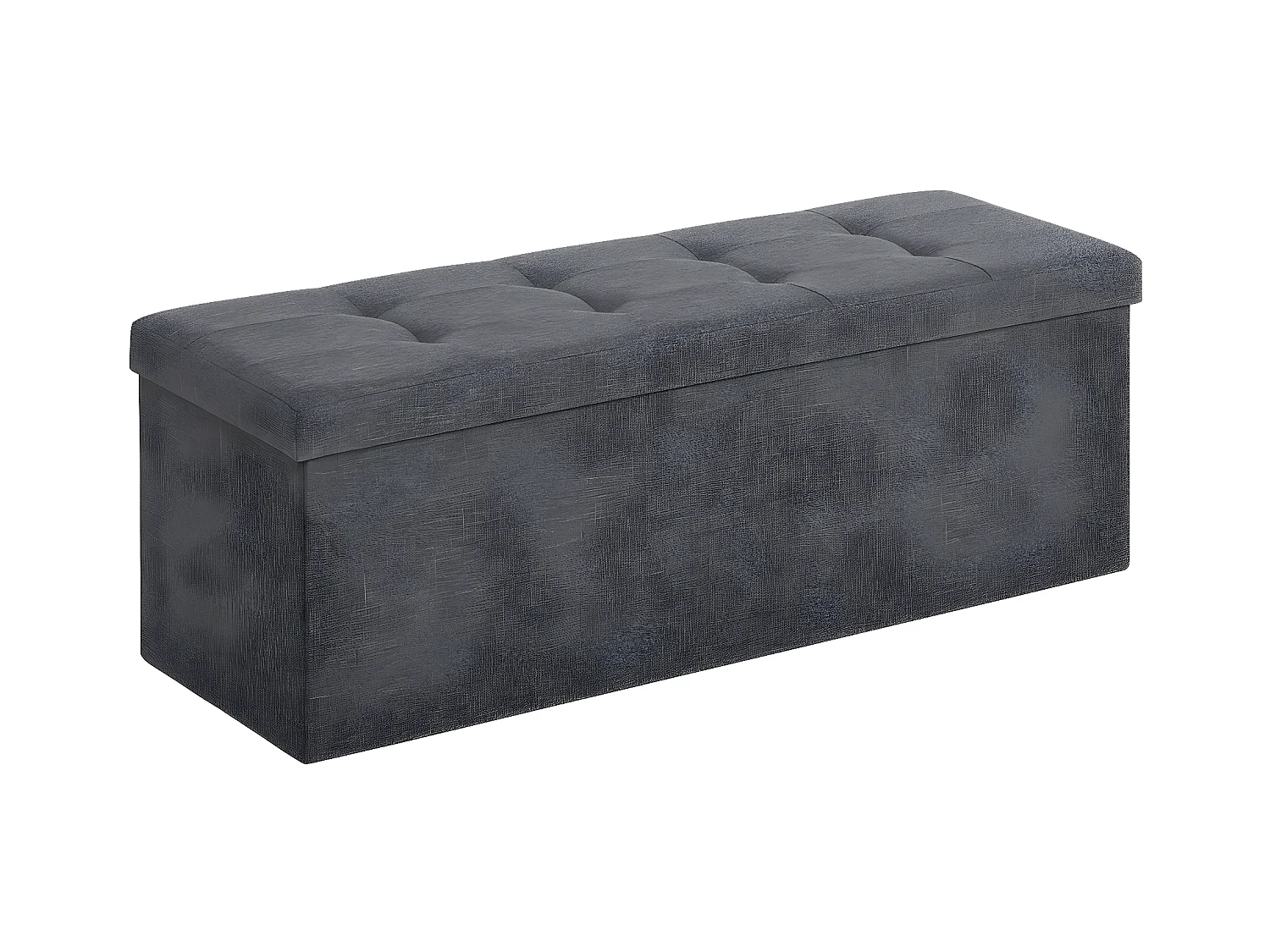 Coffre de rangement capitonné - L110 cm