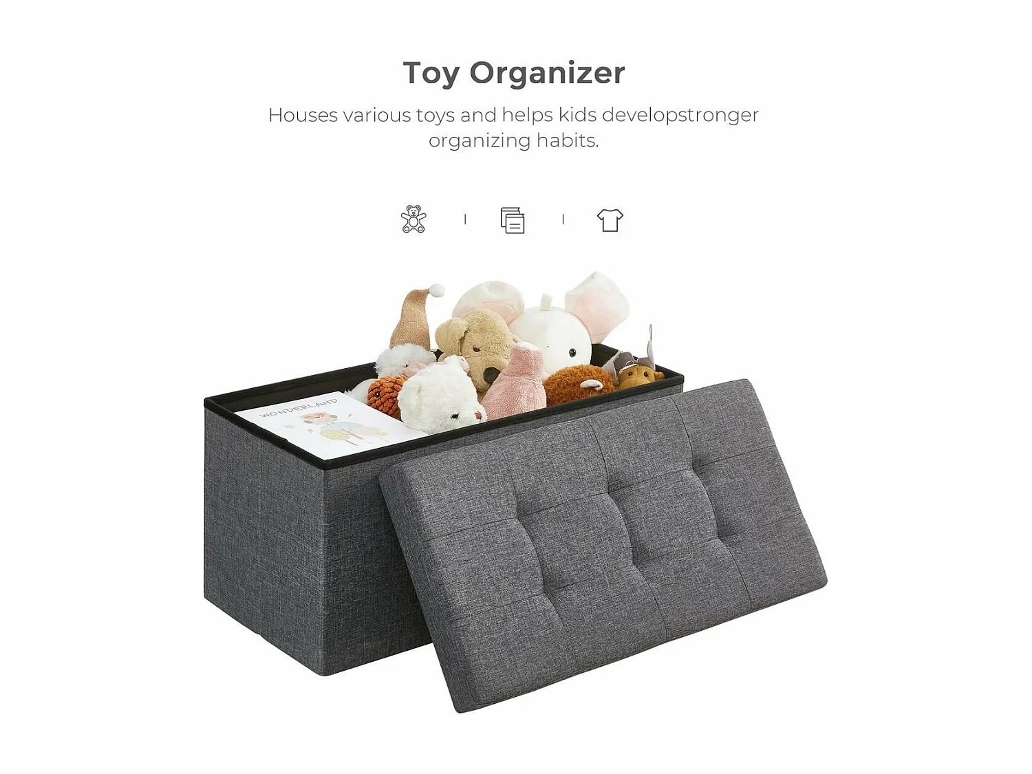 Caja de almacenamiento - L76 cm